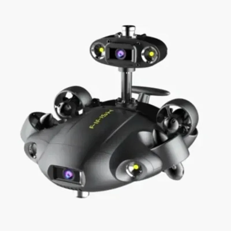 درون تصوير تحت الماء طائرة درون Fifish V6 Expert تحت الماء، تلتقط فيديوهات 4K UHD للمغامرات البحرية.